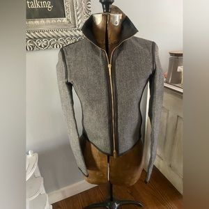 Tom Ford Gucci Vintage Tweed & Leather